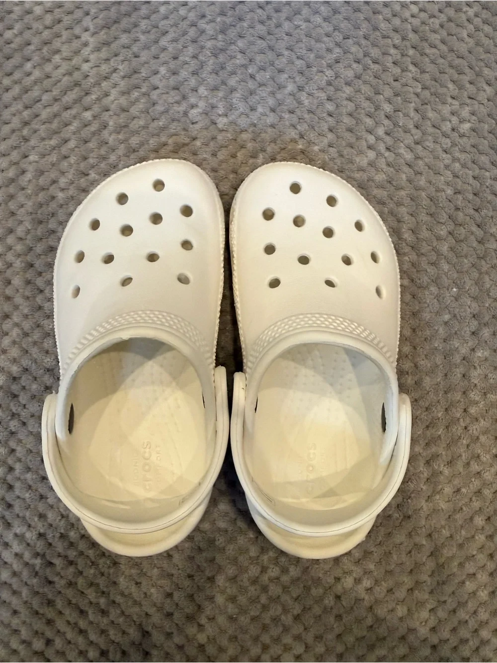 Crocs Classic Clog - Toddler - White 8 Unisex
